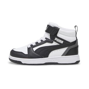 Zapatilla Urbana Ni&ntilde;o Puma Rebound V6 Mid Ac+ Ps Blanco/negro
