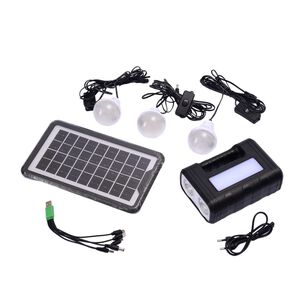 Kit Solar De Emergencia Y Camping 3 Ampolletas Led