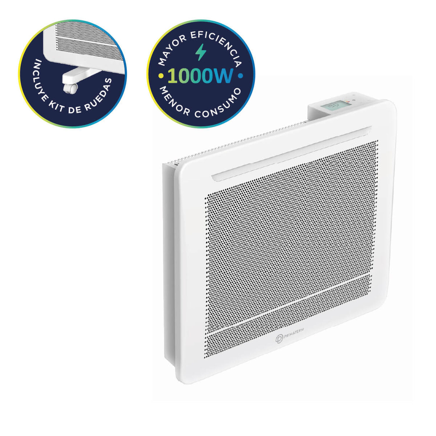 Estufa Calefactor El&eacute;ctrico Alumax Wifi 1000w Primaterm image number 2.0