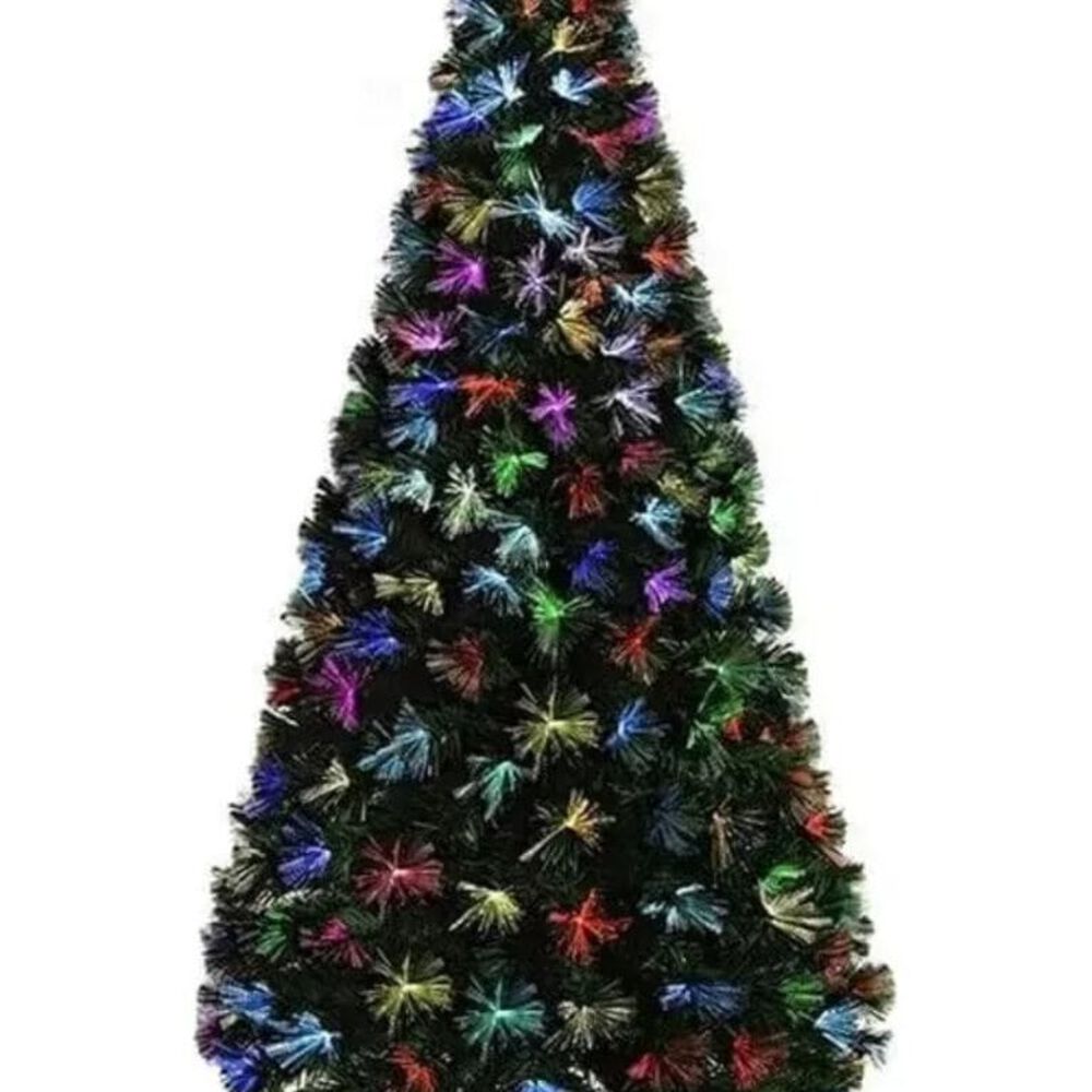 Arbol De Navidad 210 Cm Con Luces Led Colores Canadá Verde image number 0.0