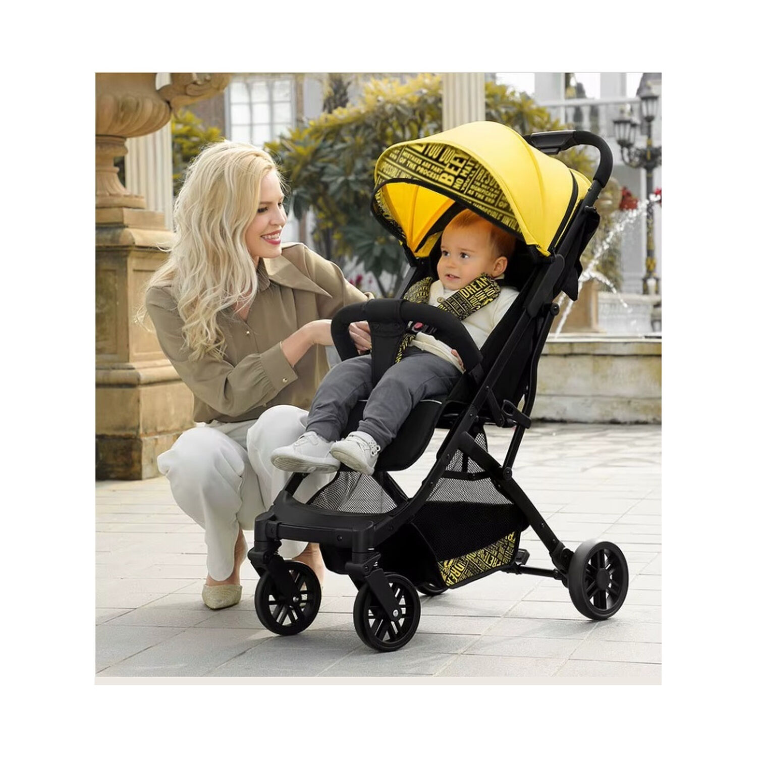 Coche Paseo Maleta Tour Negro image number 5.0