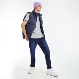Jeans B&aacute;sico Tiro Medio Slim Hombre Skuad