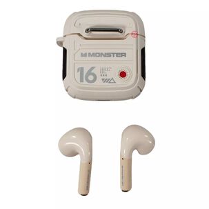 Audifonos Inal&aacute;mbricos Monster Airmars Xkt16 Bateria 20h Bt 5.4 Beige