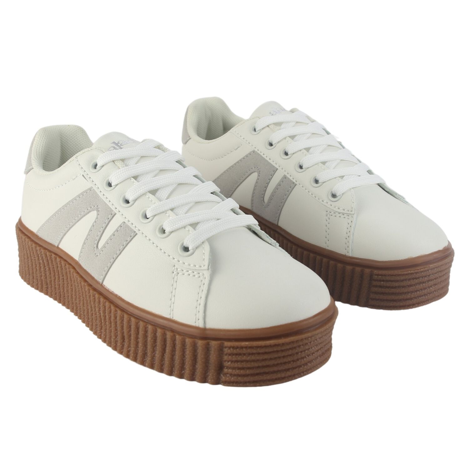 Zapatilla Chalada Mujer Flumi-10 Beige Urbano image number 4.0