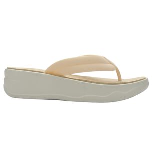 Sandalia Mujer Casual Beige Funway Beach-49