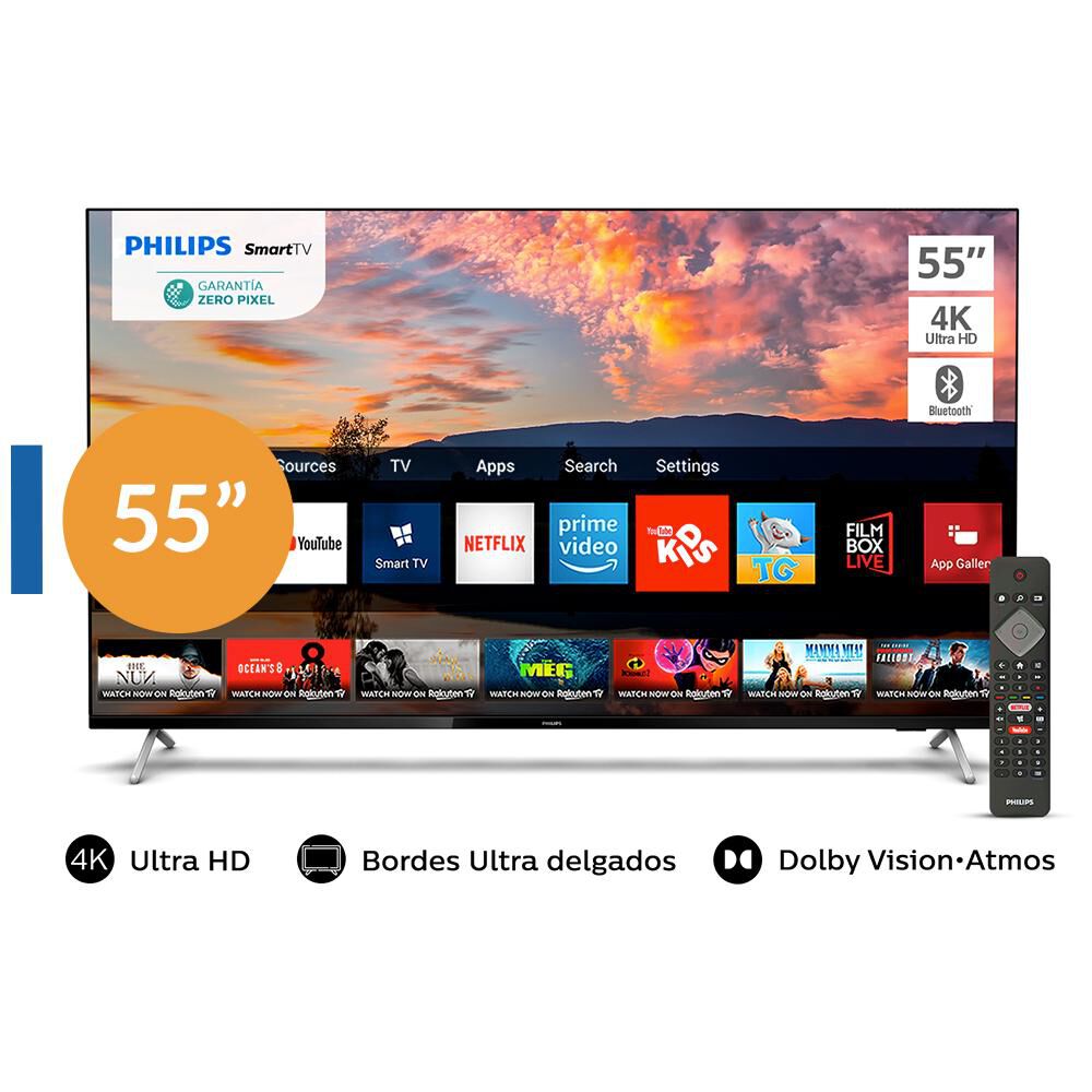 Led Philips 55PUD7625 / 55" / Ultra HD / 4K / Smart Tv image number 7.0