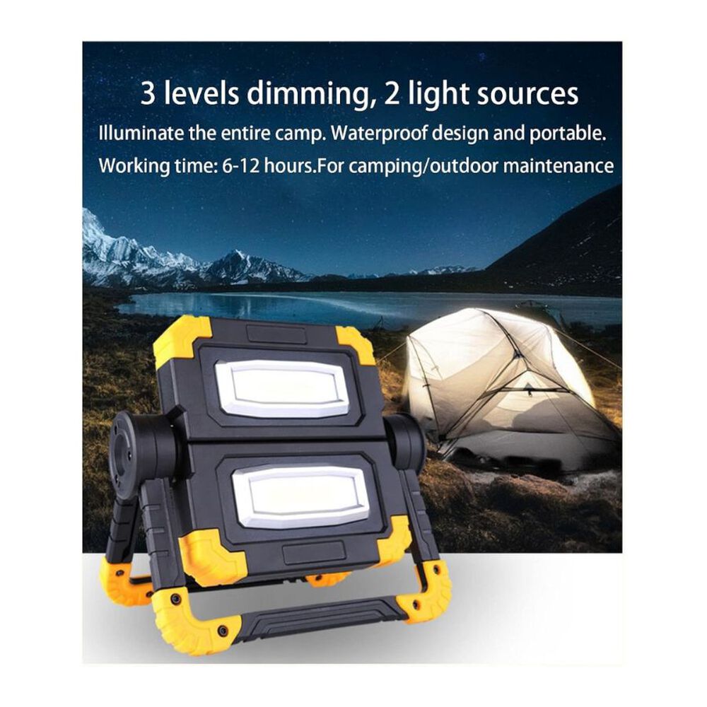 Lampara Luz Led De Trabajo Port&aacute;til Impermeable Emergencia image number 4.0