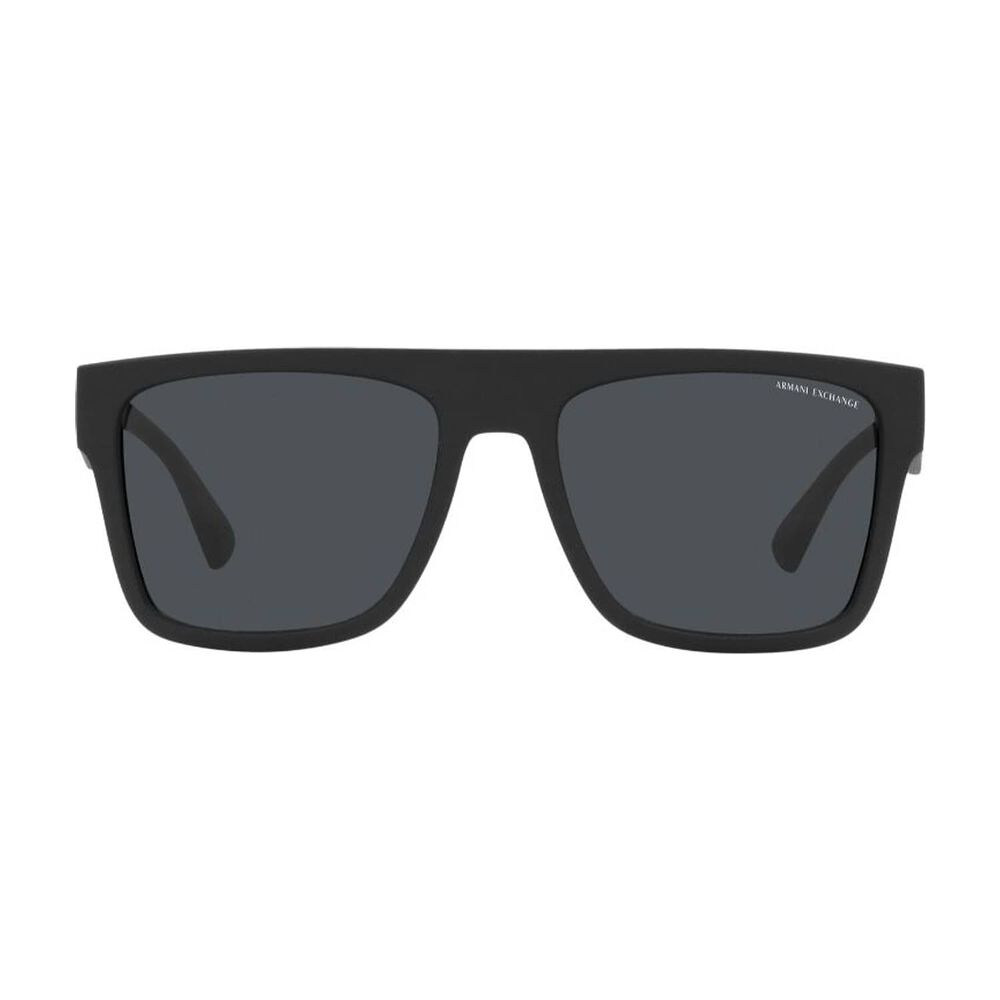 Lentes De Sol Matte Black Sustentable Armani Exchange image number 1.0