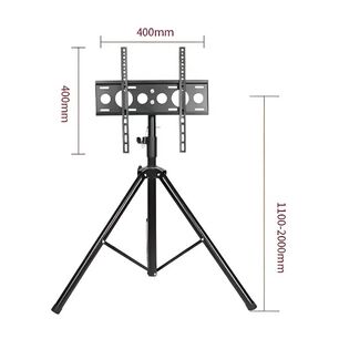Base Tr&iacute;pode Pedestal Tv 32 A 55 Pulgadas Color Negro