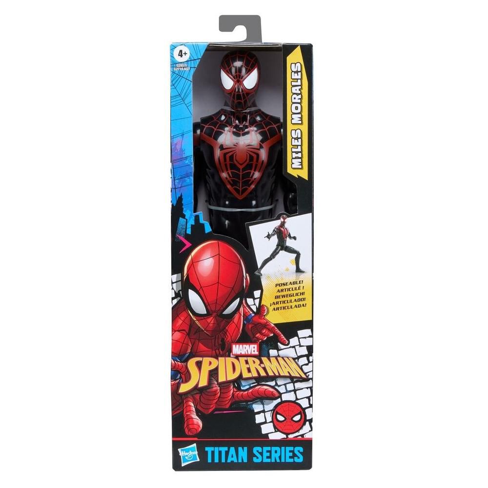 Figura De Acci&oacute;n Spiderman Titan Series Miles Morales image number 4.0