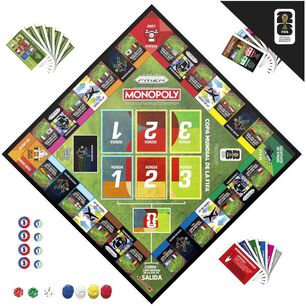 Juego De Mesa Monopoly Panini Prizm Copa Mundial De La Fifa