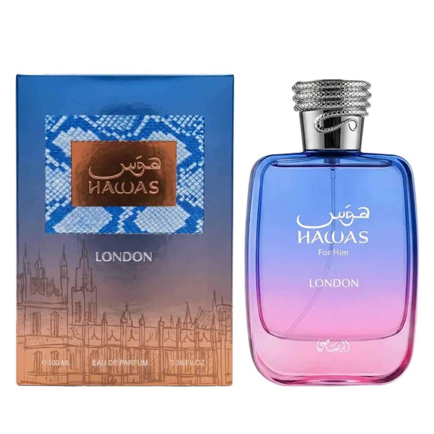 Hawas London 100 Ml Edp Rasasi image number 0.0