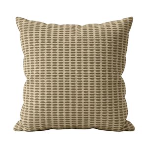 Cojin Tejido Beige Belle Noite / 43x43 Cm