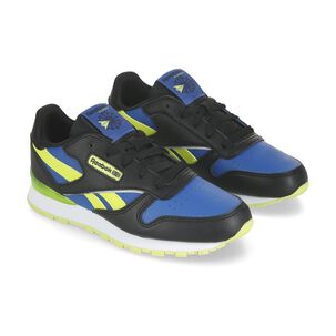 Zapatilla Infantil Niño Reebok Classic Leather Azul/Negro