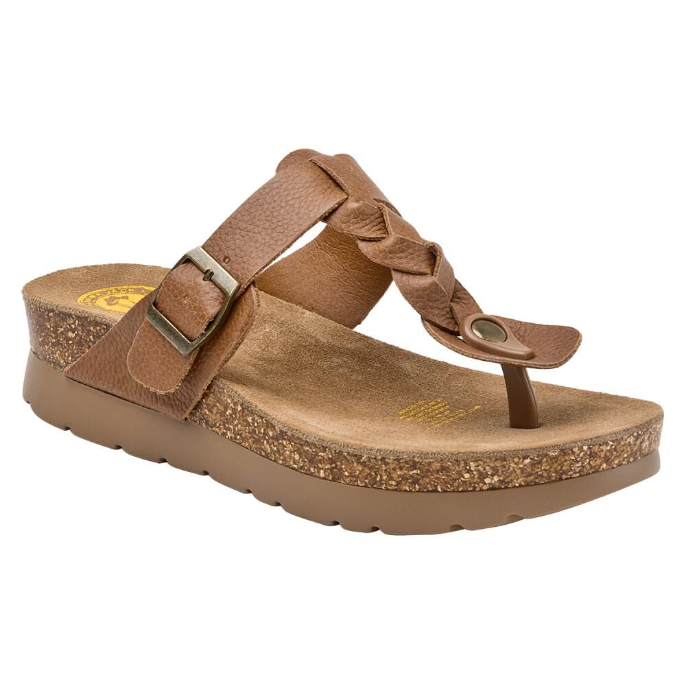Sandalia Mujer Panama Jack Camel image number 0.0