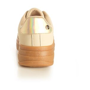 Zapatilla Urbana Mujer Via Uno Oro