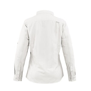 Blusa Outdoor Mujer Lightwind Ripstop Blanco Invierno Uv