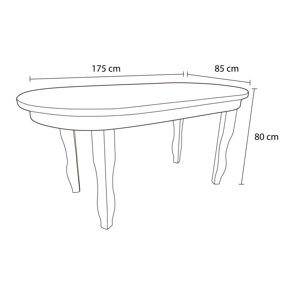 Juego De Comedor Living Factory Lisboa / 6 Sillas image number 9.0