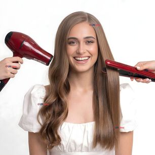 Set Secador Y Plancha Alisadora Port&aacute;til Revlon 2000w