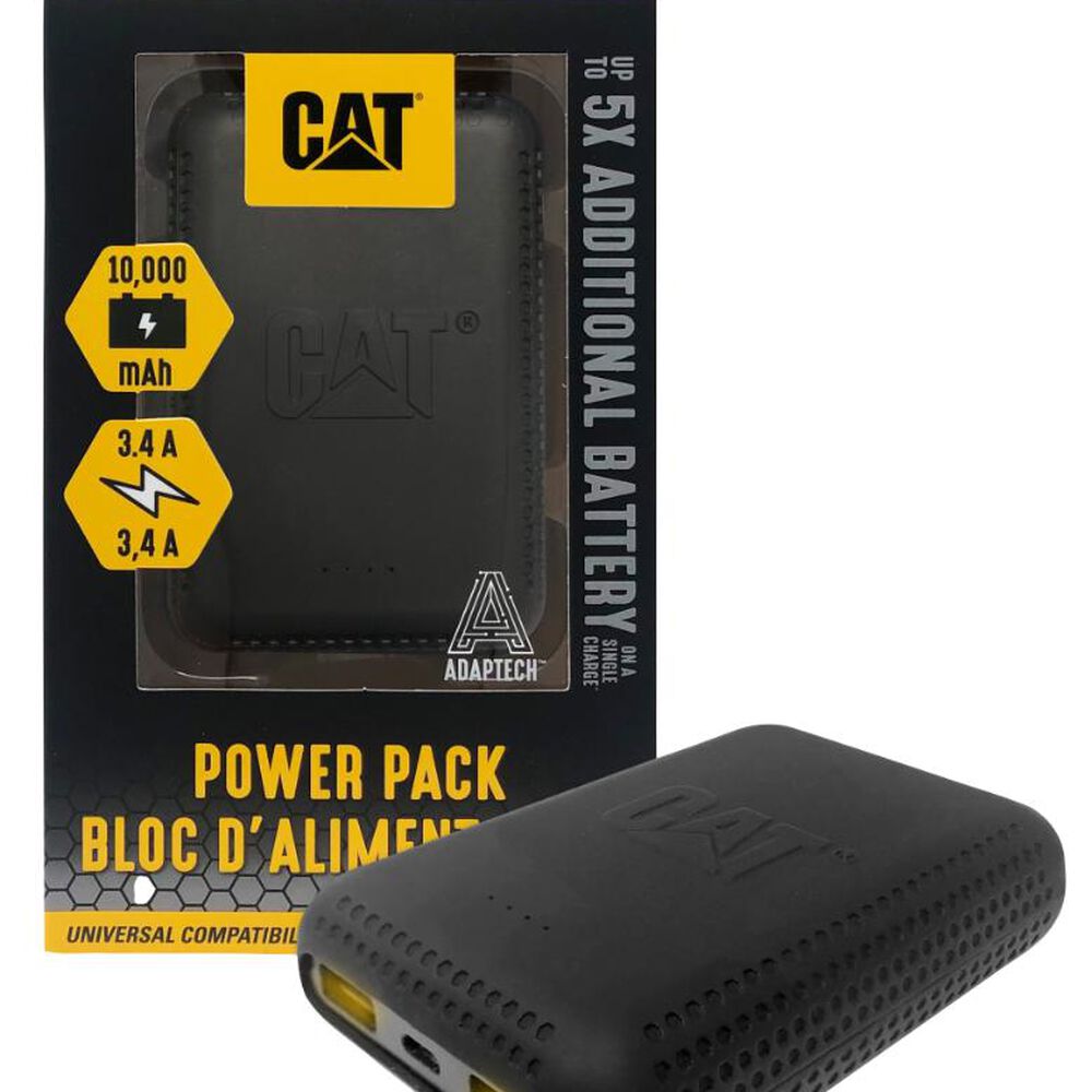 Bateria Externa Cat De 10,000 Mah Con Doble Usb De 3,4 Amperios image number 0.0
