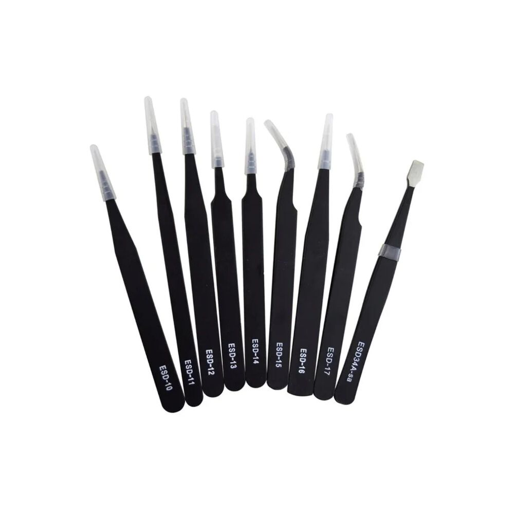 Set De 9 Pinzas Para Electr&oacute;nica image number 1.0