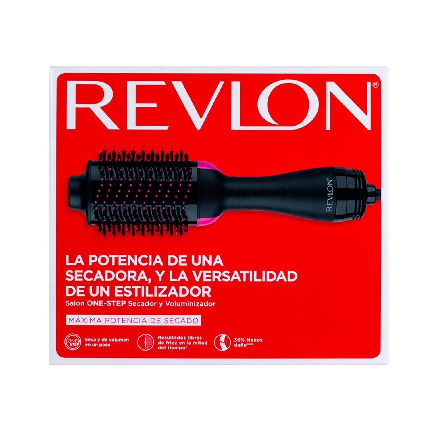 Secador Voluminizador Revlon One Step Profesional Cabelo image number 7.0