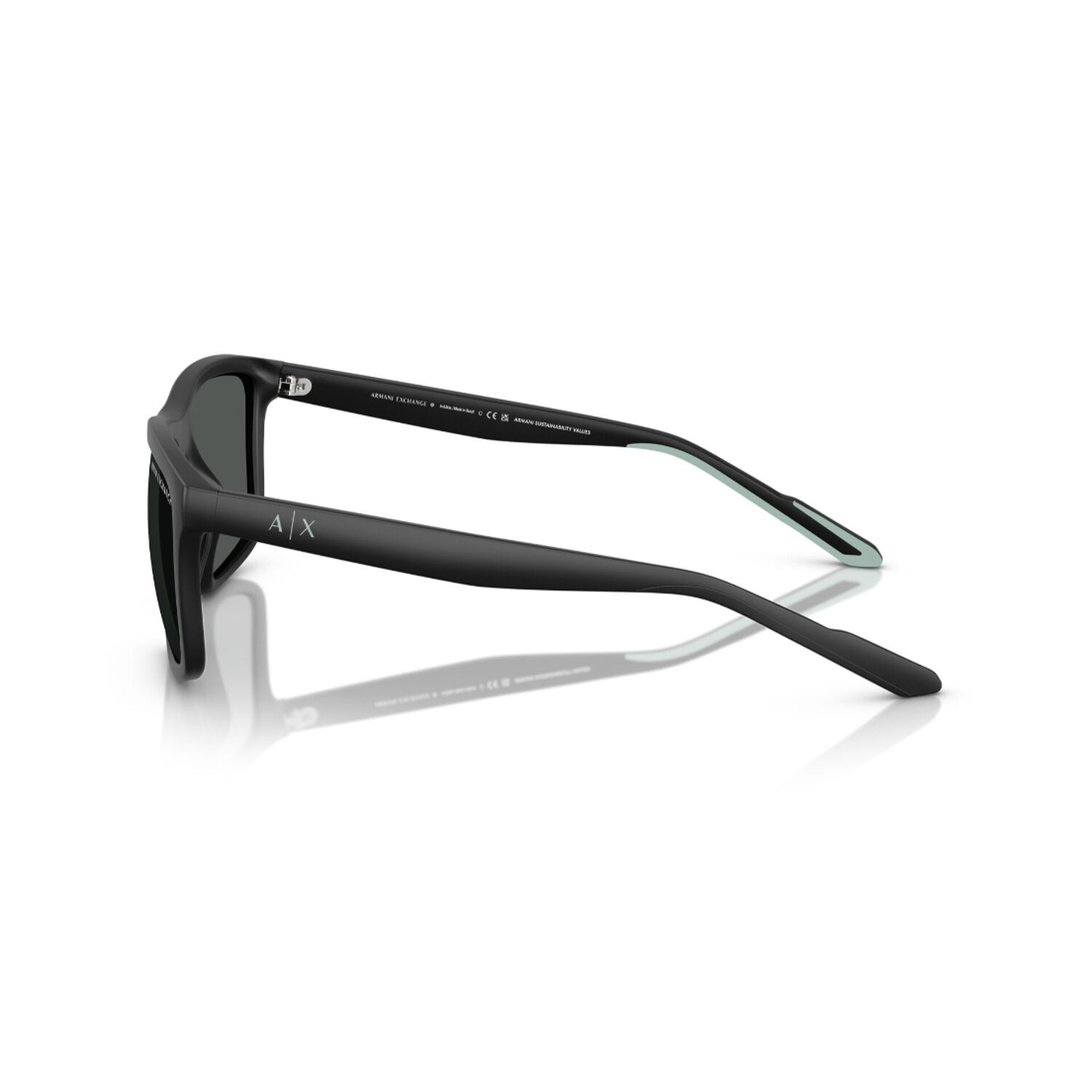Lentes De Sol Negro Armani Exchange image number 2.0