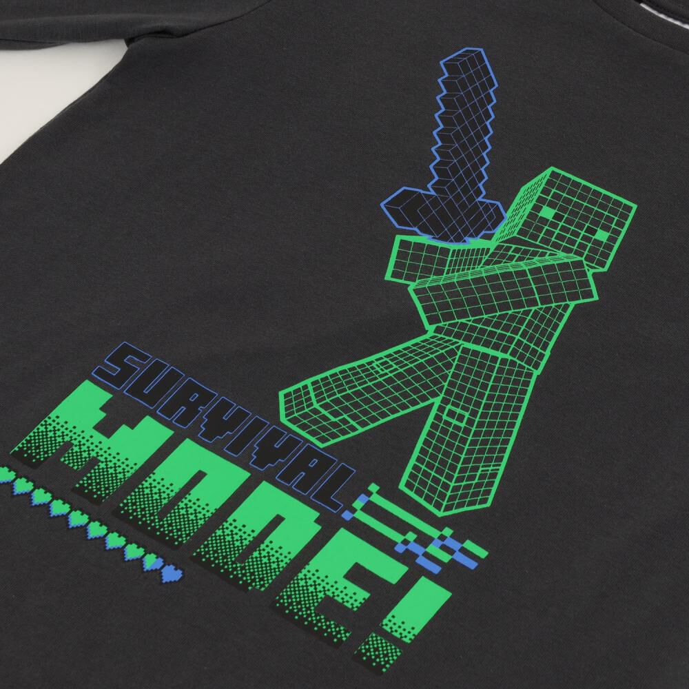 Pijama Niño Survival Minecraft image number 2.0