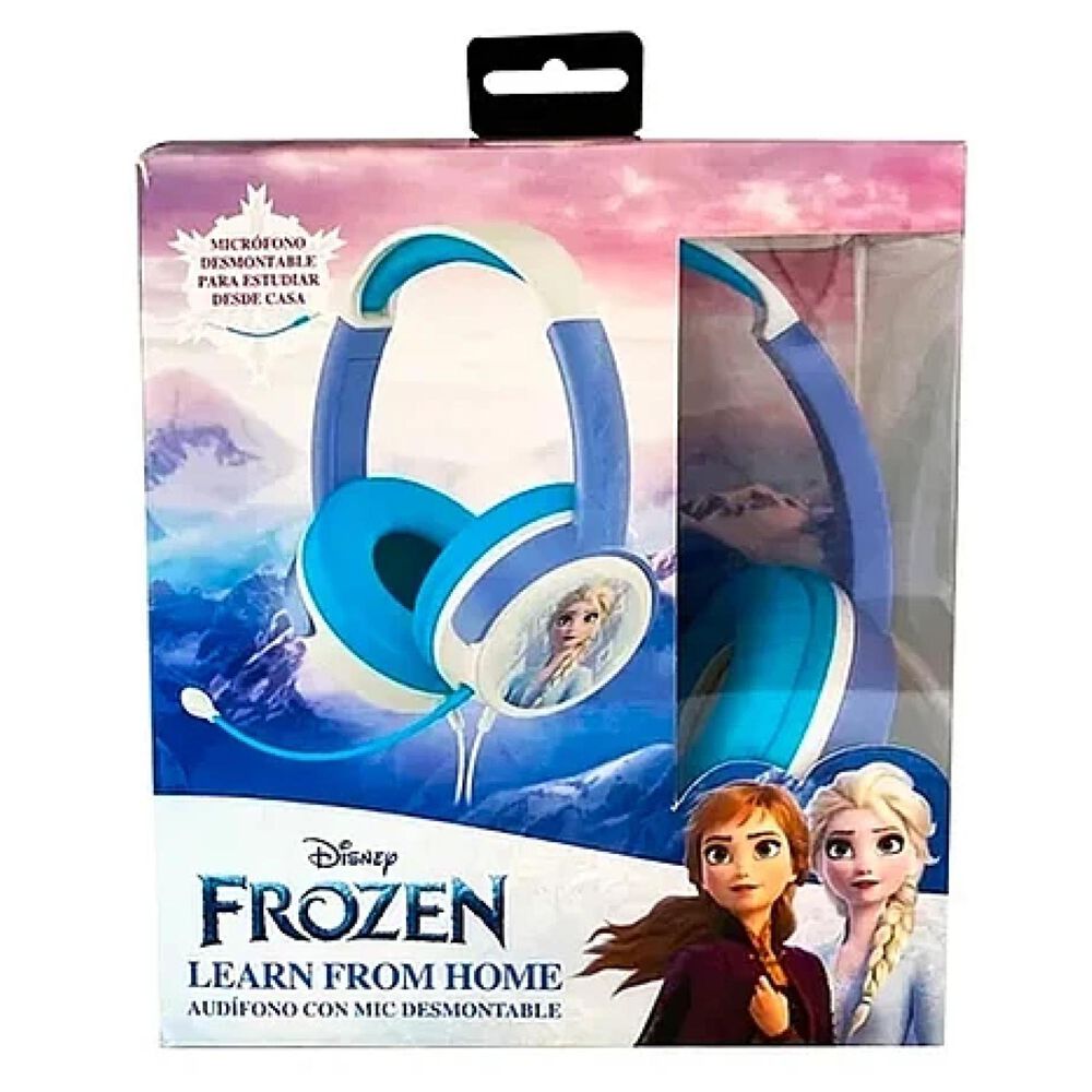 Audifono Gamer Infantil Overear Blanco Celeste Frozen image number 3.0
