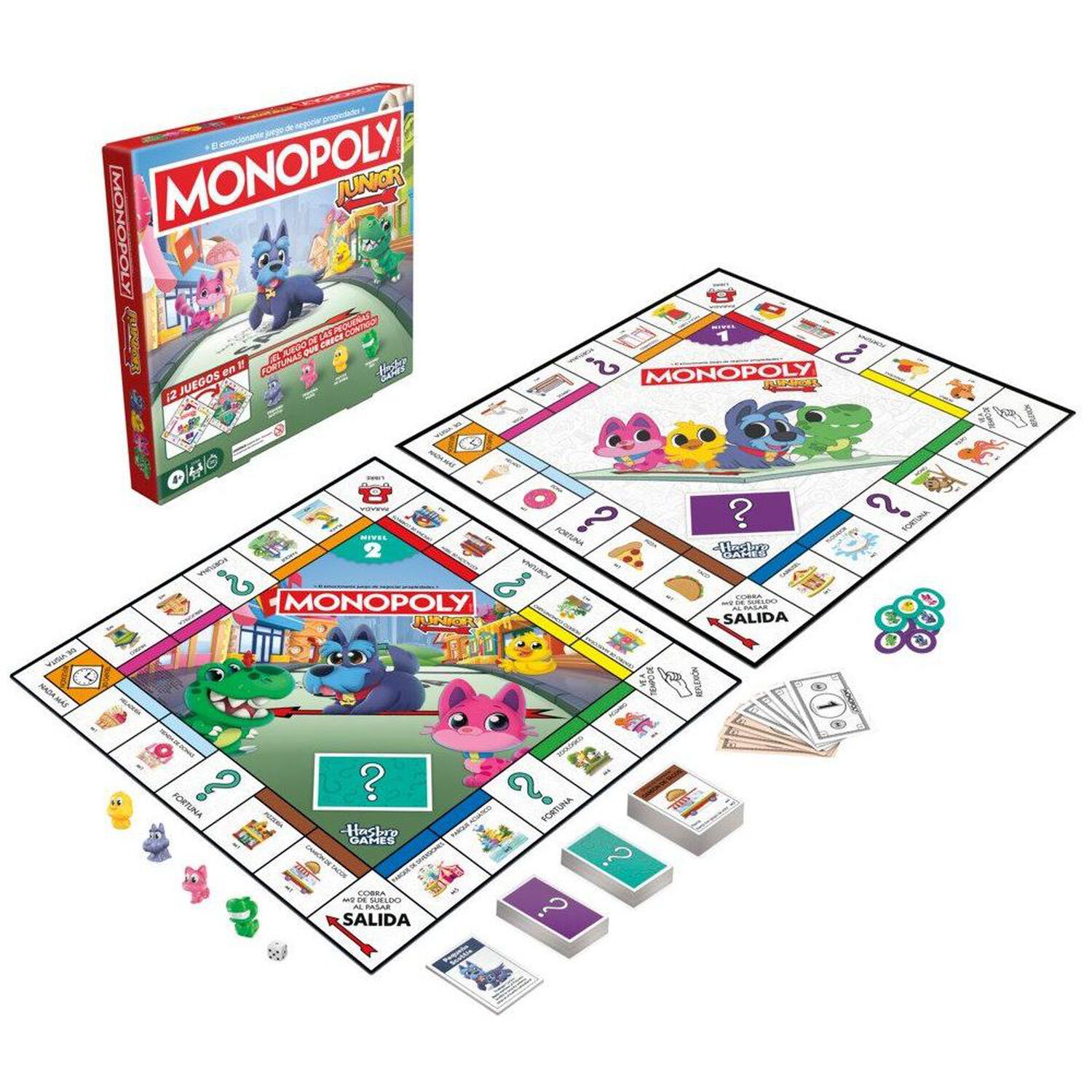 Juego De Mesa Monopoly Junior Edici&oacute;n 2026 image number 2.0