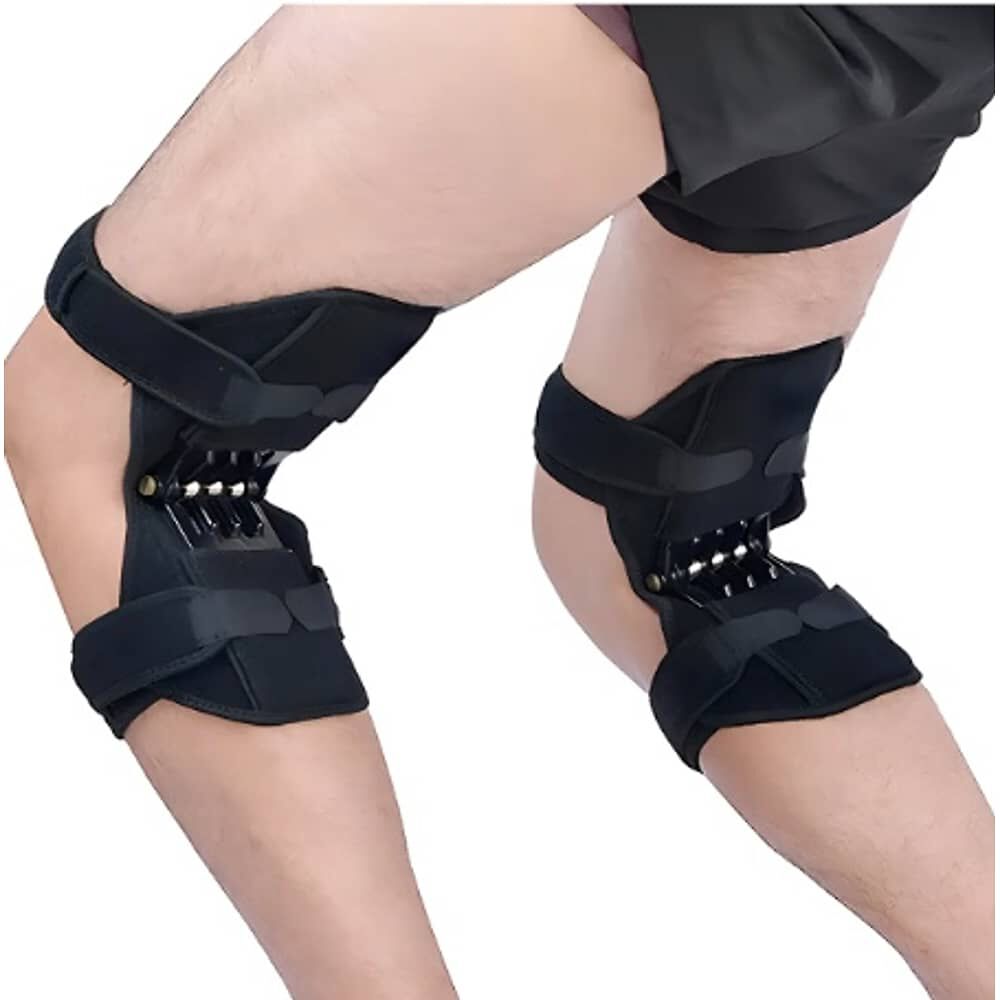 Articulaci&oacute;n Apoyo Rodilla Rodillera De Refuerzo Con Resorte image number 4.0