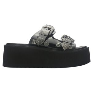 Sandalia Mujer Casual Negro Chalada Way-20