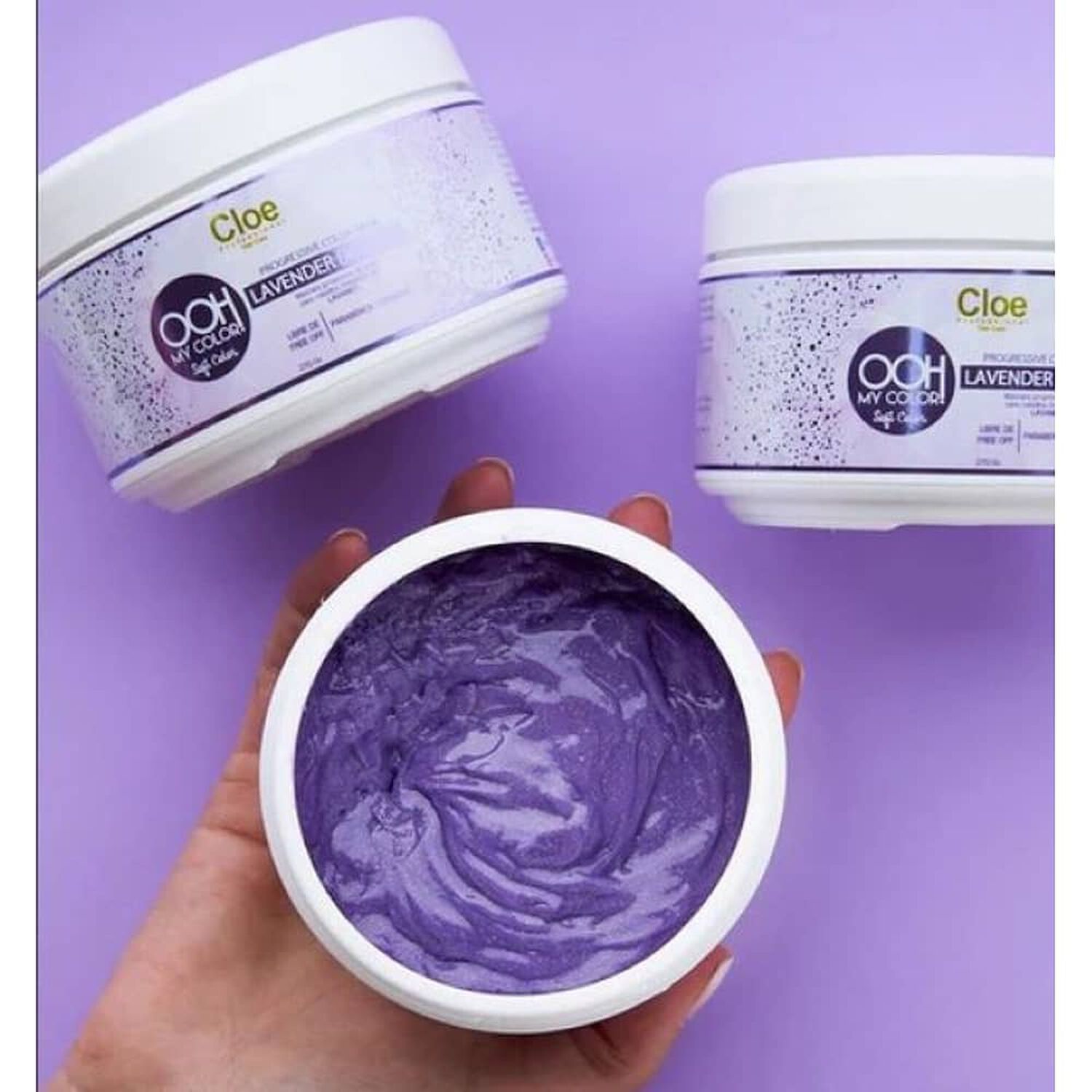 M&aacute;scara Ooh My Color Lavender Dreams Cloe 270gr image number 2.0