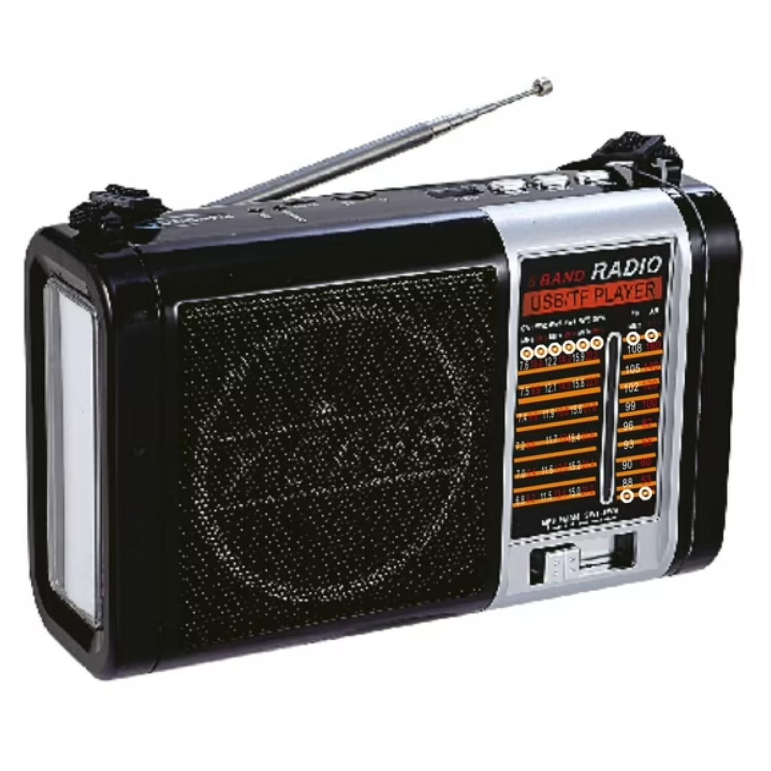 Radio Portatil Recargable Solar Led Usb Am Fm Sw image number 0.0