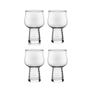 Set 4 Vasos Cerveceros Vidrio Berlín 470 Ml