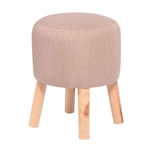 Pouf Bird Beige Omega 35x35x45 Cm M&aacute;xima Design