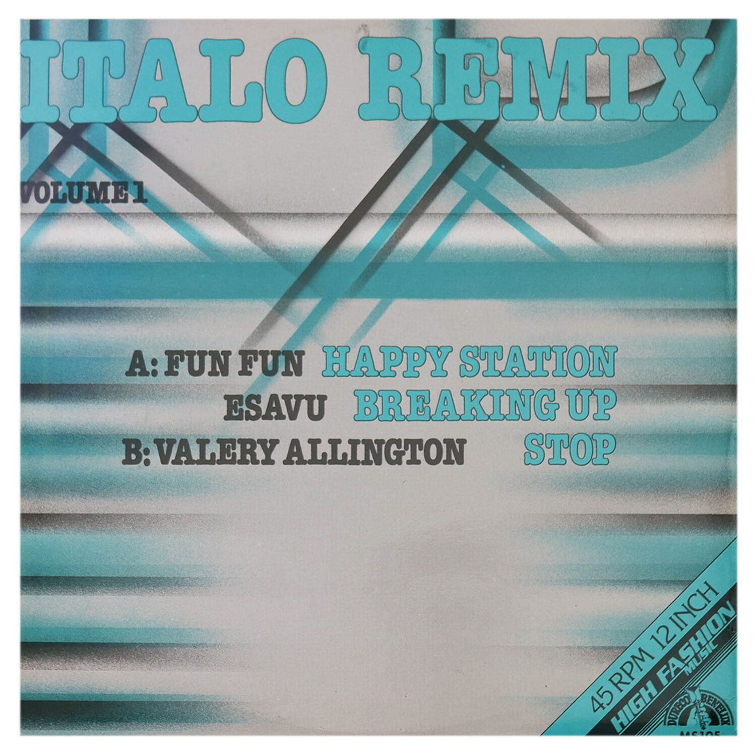 Fun Fun - Happy Station - Italo Remix Volume 1 | 12" Maxi Single Usado image number 1.0
