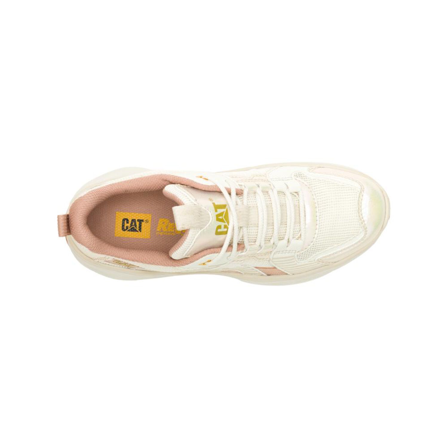 Zapatilla Urbana Mujer Cat Hasten Mesh Dorado image number 2.0