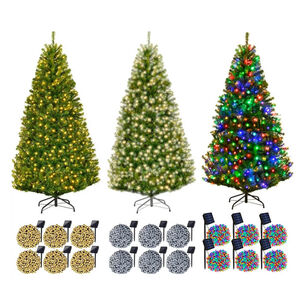 Árbol Navidad Pascua Base 6 Luces Led Cálida