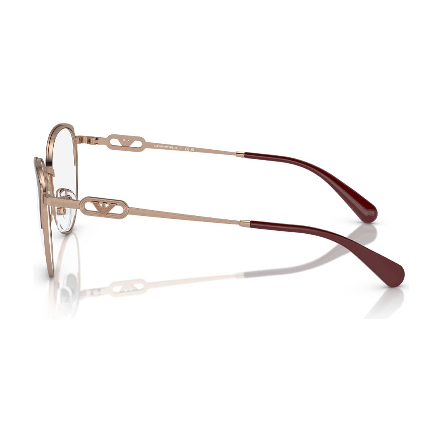 Lentes &Oacute;pticos Purple/reddish Polished Emporio Armani image number 2.0