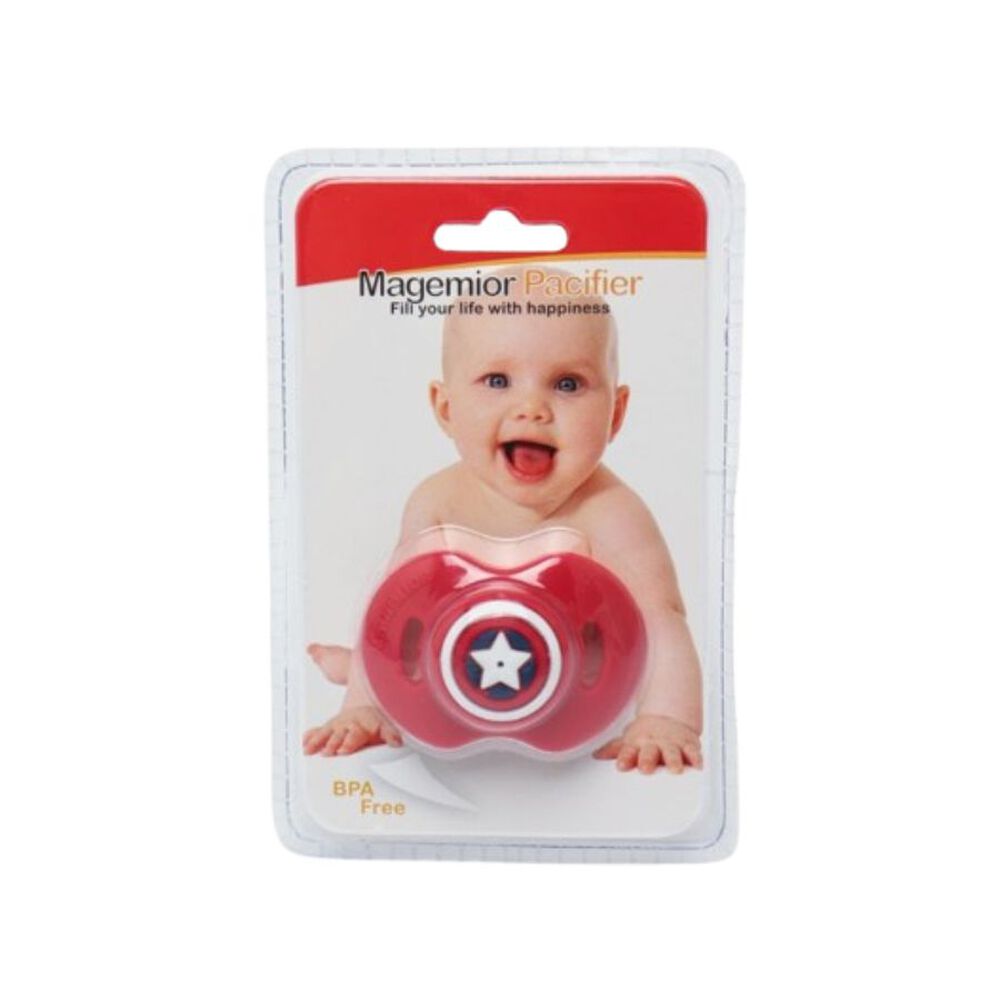 Chupete De Silicona Para Bebé Superheroe image number 3.0