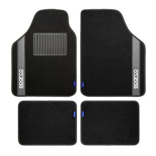 Set Alfombras Sparco Para Auto Dise&ntilde;o Ergon&oacute;mico Resistente