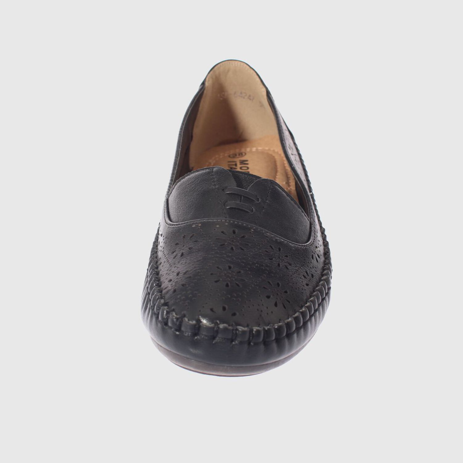 Mocas&iacute;n Negro Modelo Italiano Art. 5ask64247black image number 2.0