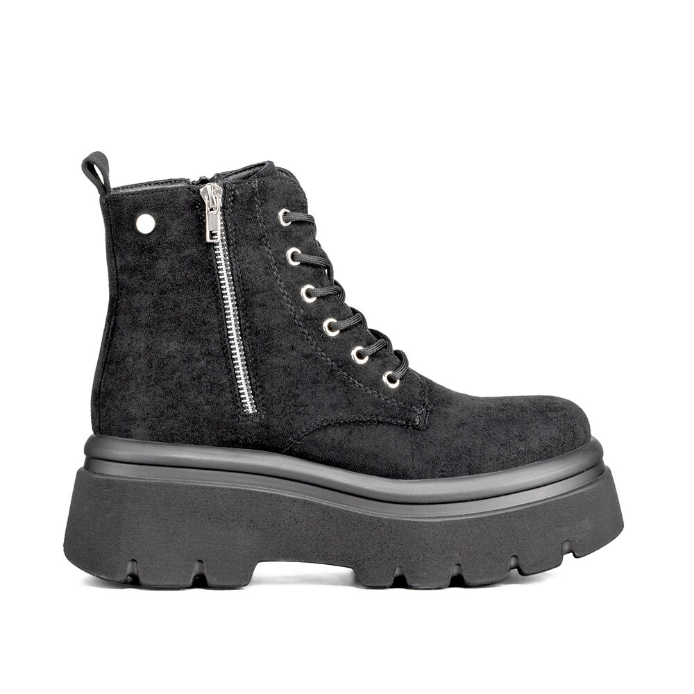 Botin Casual Mujer Eco Cuero Plataforma Weide Dh87 image number 4.0