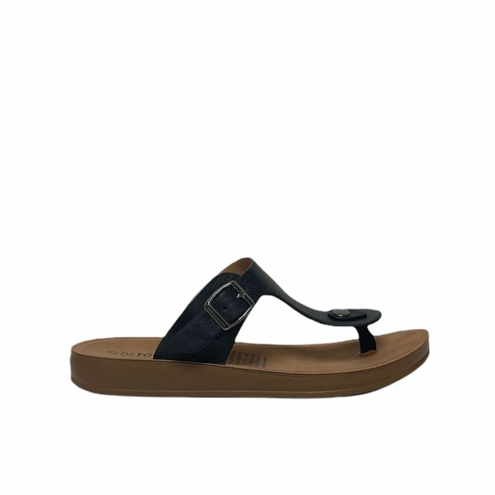 Sandalia Mujer Negro Osiris Detogni image number 0.0