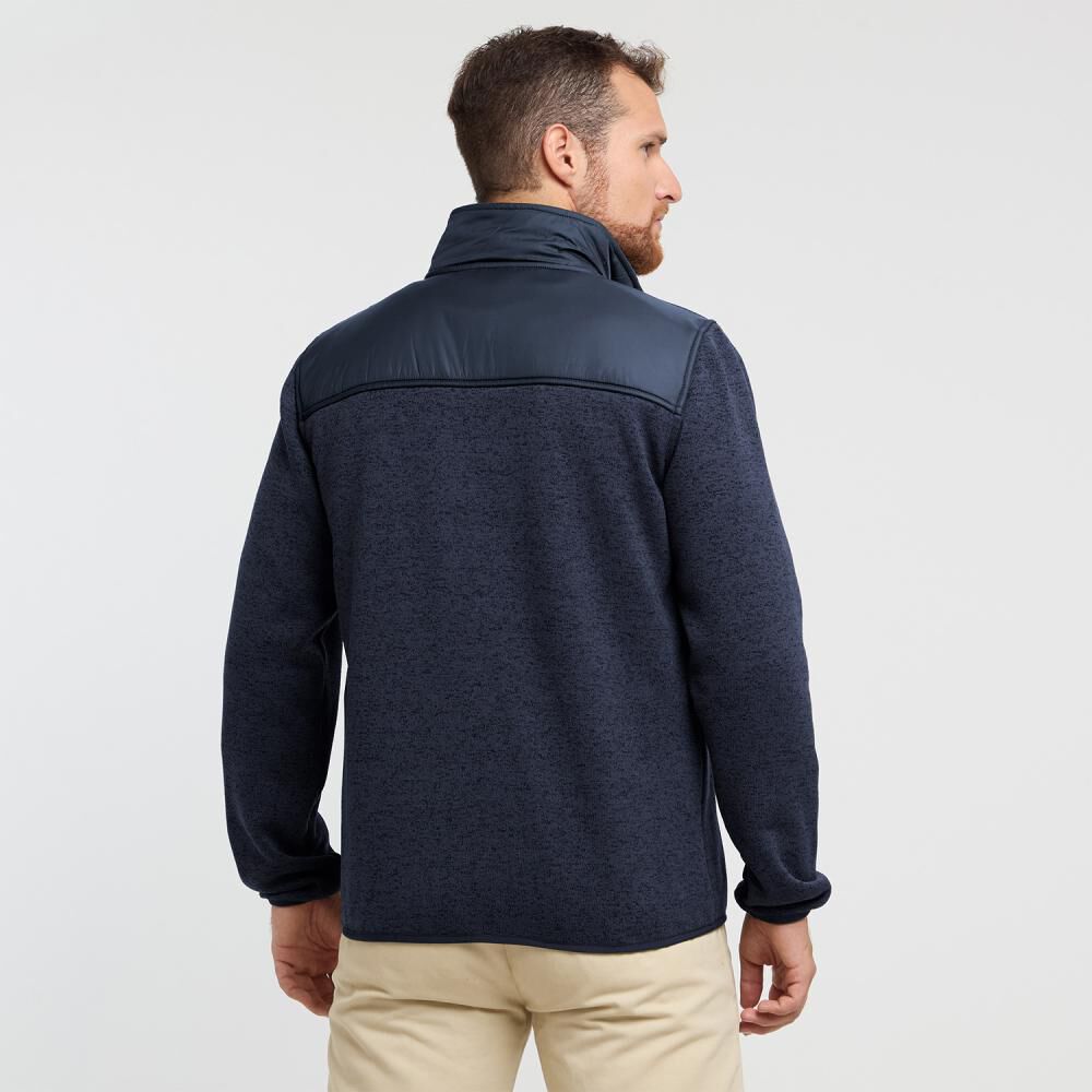 Polerón Bloque Color Regular Cuello Alto Hombre Herald image number 1.0
