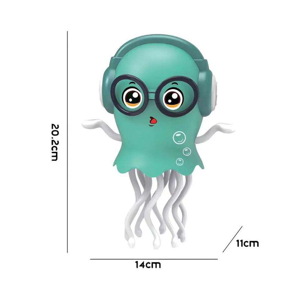 Pulpo Bailarin Jellyfish Medusa Robot Con Luces Y Musica image number 4.0