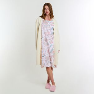Camisola Estampada Manga Corta Mujer Lesage