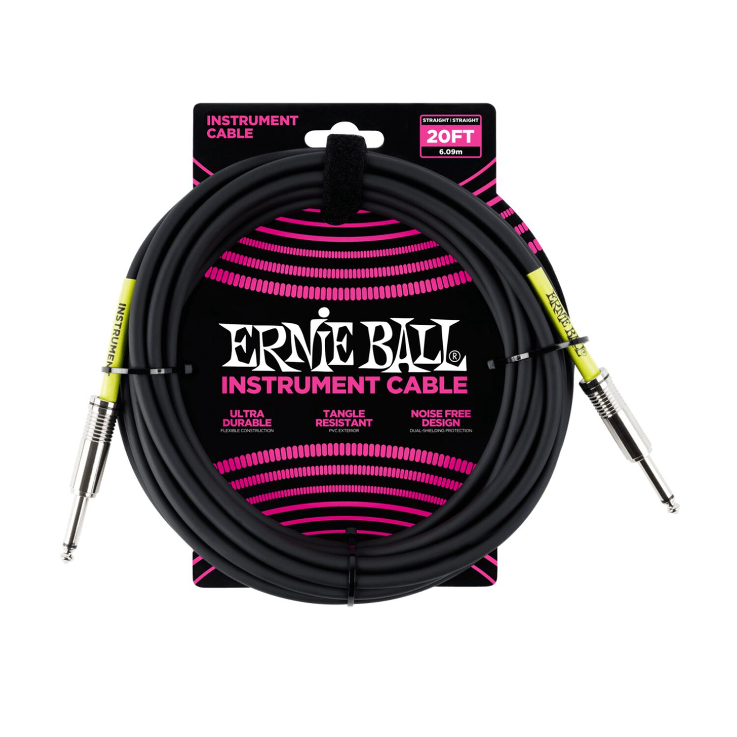 Cable De Instrumento Plug De 6 Metros Ernie Ball 6046 image number 0.0