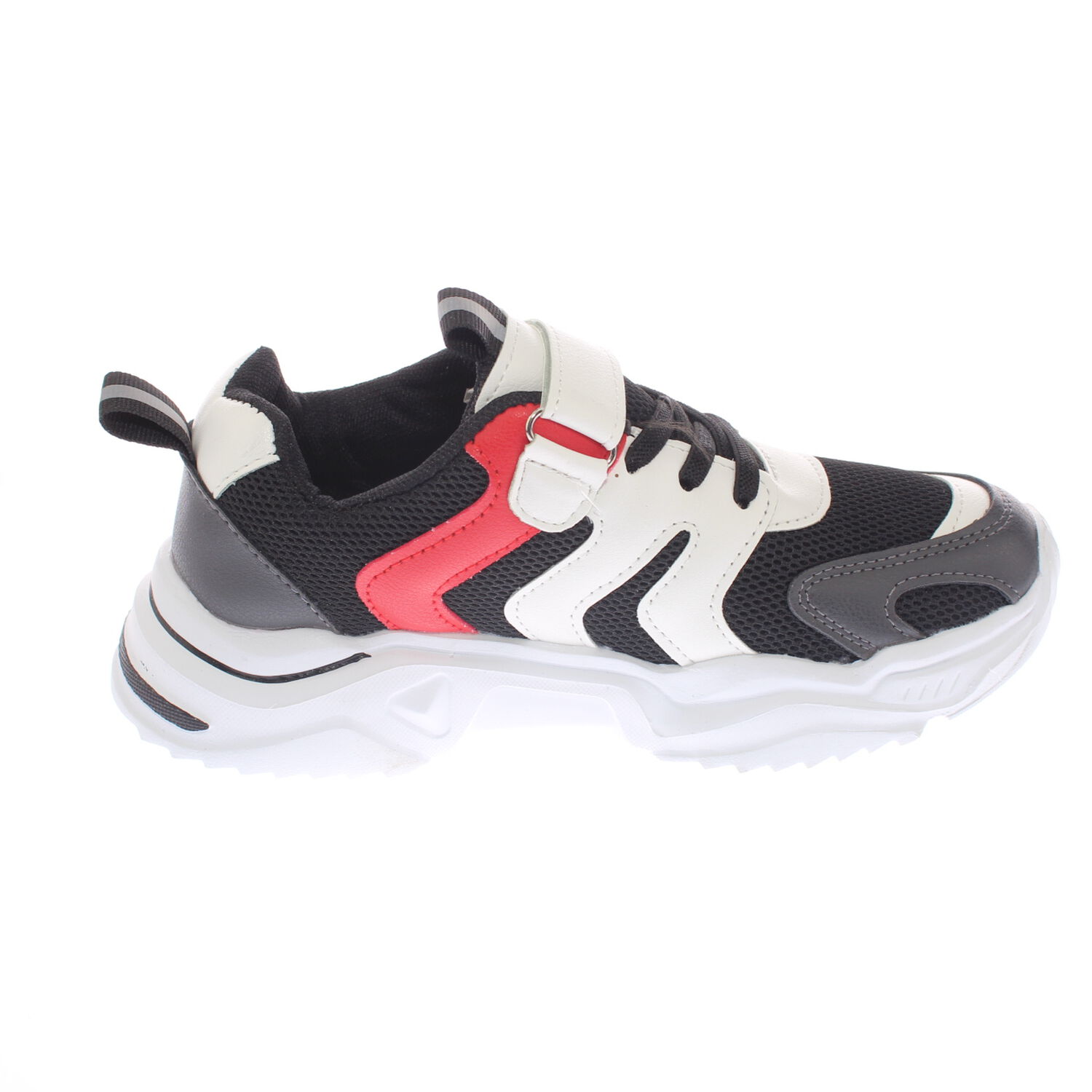 Zapatilla Negro/rojo V&iacute;a Franca Art: 3ycf01107blackred image number 2.0